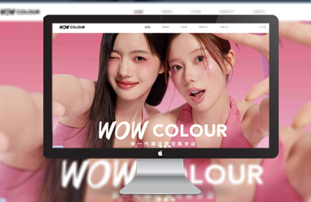 營銷網(wǎng)站案例-色界美妝